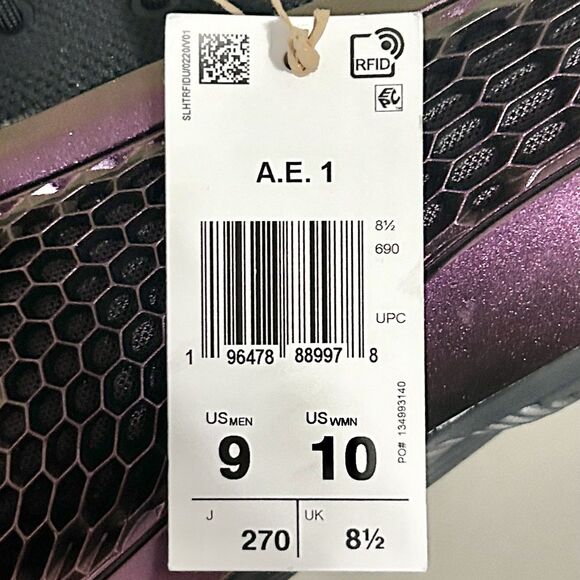 Adidas AE 1 “The Future” Men’s Size 9 Comfort Cushioned Basketball Sneakers - Picture 9 of 9